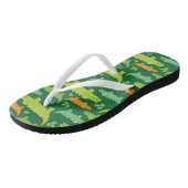 Alligator Crocodile Animals Teenslippers (Schuin)