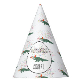 Alligator Crocodile - Dagen van dieren Feesthoedjes