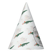 Alligator Crocodile - Dagen van dieren Feesthoedjes (Links)