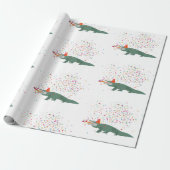 Alligator Crocodile - Dieren met partij Cadeaupapier (Uitgerold)