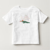 Alligator Crocodile - Dieren met partij Kinder Shirts (Voorkant)