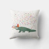 Alligator Crocodile - Dieren met partij Kussen (Achterkant)