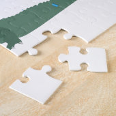 Alligator Crocodile - Dieren met partij Legpuzzel (Zijkant)