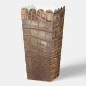 Alligator Crocodile Wild Exotic Animal Print Bedankdoosjes (Achterkant)