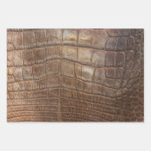 Alligator Crocodile Wild Exotic Animal Print Inpakpapier Vel (Voorkant 2)