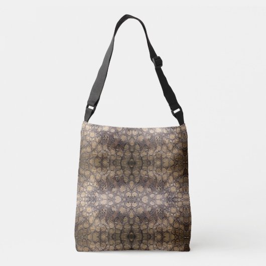 Alligator cross body bag crossbody tas (Achterkant)