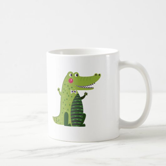 Alligator Cute Coffee-Mok Koffiemok (Rechts)