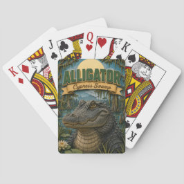 Alligator Cypress Moeras POPCUT Pokerkaarten