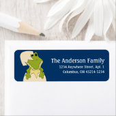 Alligator d2 Animal Return-adreslabels Etiket (Insitu)