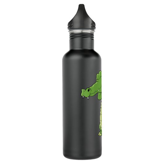 Alligator Dabbing Crocodile Dabbing Alligator Waterfles (Links)