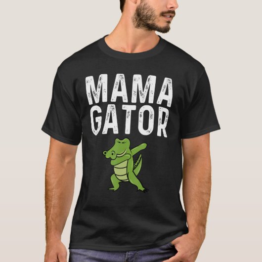 Alligator-Design voor moeders T-shirt (Voorkant)
