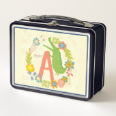 Alligator Dieralfabet-reeks personaliseren (Voorkant)