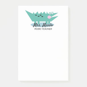 Alligator Docenten Scriptnaam Post-it® Notes