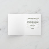 Alligator en kip gevouwen vakantie Kaart (Binnen)