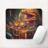 Alligator en Treasure Muismat (Met muis)