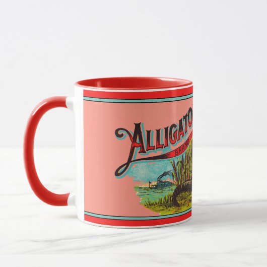 Alligator Fabled Molasses Label Mok (Links)