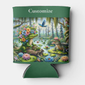 Alligator Fantasie Moeras Thunder_Cove Blikjeskoeler (Voorkant)