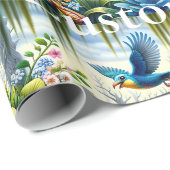 Alligator Fantasie Moeras Thunder_Cove Cadeaupapier (Rol Hoek)