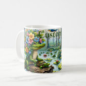 Alligator Fantasie Moeras Thunder_Cove Koffiemok (Voorkant links)