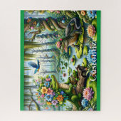 Alligator Fantasie Moeras Thunder_Cove Legpuzzel (Verticaal)