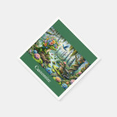 Alligator Fantasie Moeras Thunder_Cove Servet (Hoek)