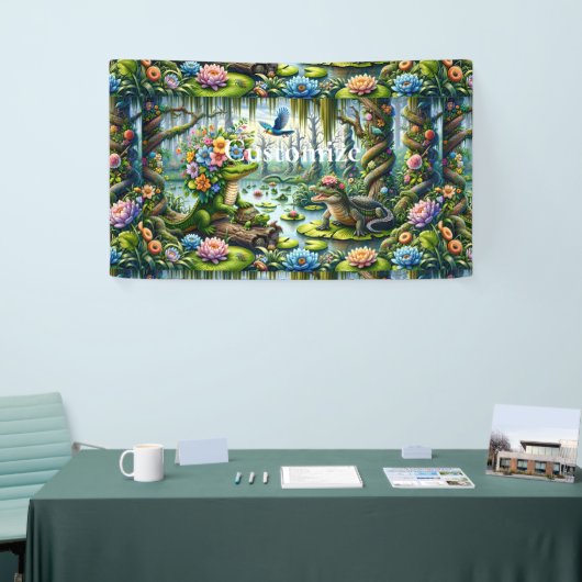 Alligator Fantasie Moeras Thunder_Cove Spandoek (Beurs)