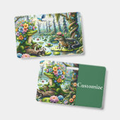 Alligator Fantasy Moeras Thunder_Cove Badge (Voor- en achterkant)