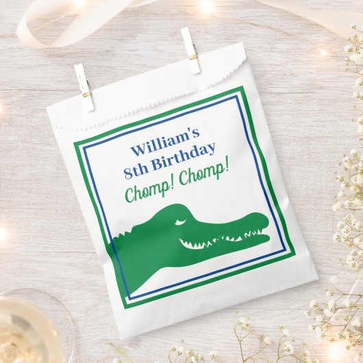 Alligator Favor Tassen Bedankzakje (Geknipt)