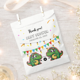 Alligator Feestelijke Kleurrijke Muziek Lover Baby Bedankzakje