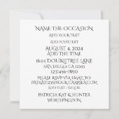 Alligator Feesttijd Kaart (Achterkant)