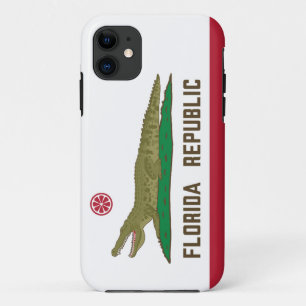Alligator Flag Crocodile Florida Case-Mate iPhone Case