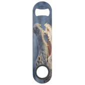 Alligator Florida Everglades Wildlife Fun Foto Speed Flessenopener (Voorkant)