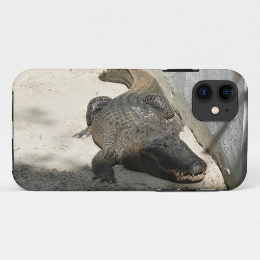 Alligator, Fort Lauderdale, Florida Case-Mate iPhone Case (Achterkant (horizontaal))