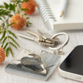 Alligator, Fort Lauderdale, Florida Sleutelhanger (Voorkant Rechts)