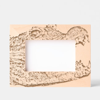 Alligator fotolijst gegraveerde lijstjes