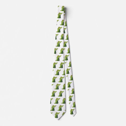 Alligator Funny Stropdas (Voorkant)
