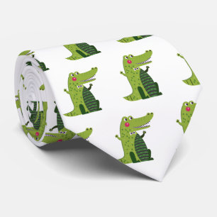 Alligator Funny Stropdas