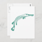 Alligator Gar Fish Briefkaart (Voorkant / Achterkant)