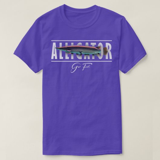 Alligator Gar Monster Fish Keeper Classic TShirt (Design voorkant)