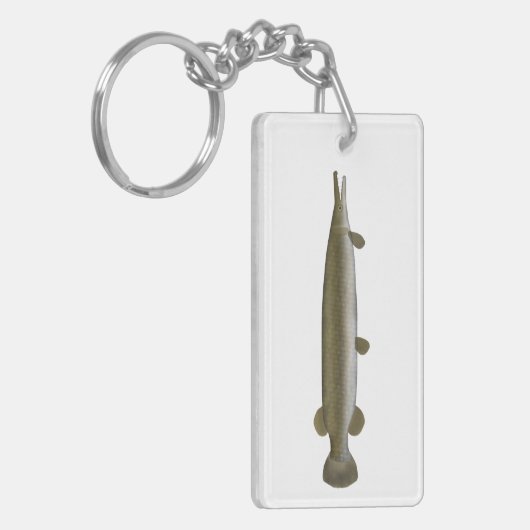 Alligator Gar Sleutelhanger (Voorkant Links)