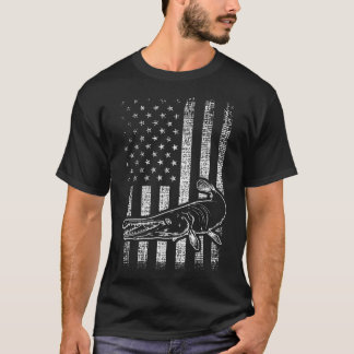 Alligator Gar USA Amerikaans T-shirt
