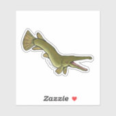 Alligator gar vinyl sticker (Vel)