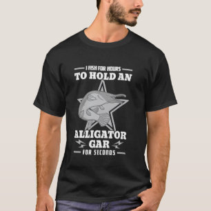 Alligator Gar Vissen Grappige Dieren Huisdier Vis T-shirt