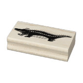 Alligator Gator Crockrokodile Reptile Animal Zoo Rubberstempel (Stempel)