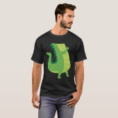 Alligator Gator Krokodil Dier T-shirt (Voorkant volledig)