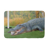 Alligator, gevaarlijke stof op Golfcursus Badmat (Voorkant)