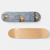 Alligator. Gezichtelijk Persoonlijk Skateboard (Horizontaal)