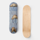 Alligator. Gezichtelijk Persoonlijk Skateboard (Voorkant)
