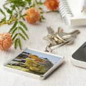 Alligator. Gezichtelijk Sleutelhanger (Zijkant)