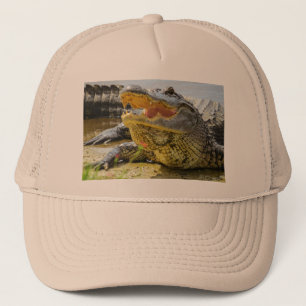 Alligator. Gezichtelijk Trucker Pet